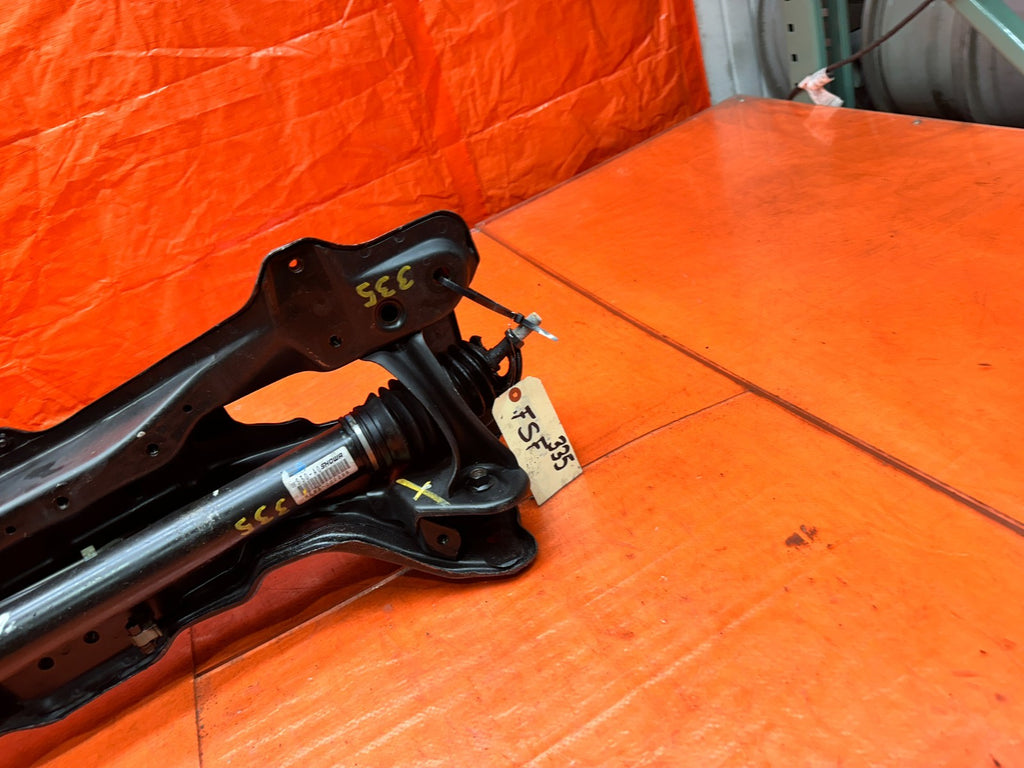 97 01 HONDA PRELUDE 2.2L FRONT SUBFRAME K MEMBER W/ POWER STEERING RACK OEM #33516