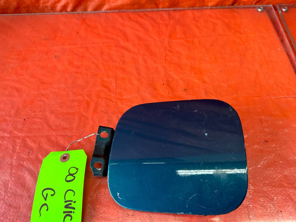 96 00 HONDA CIVIC COUPE   GASOLINE GAS FUEL LID FLAP COVER LID   OEM #002