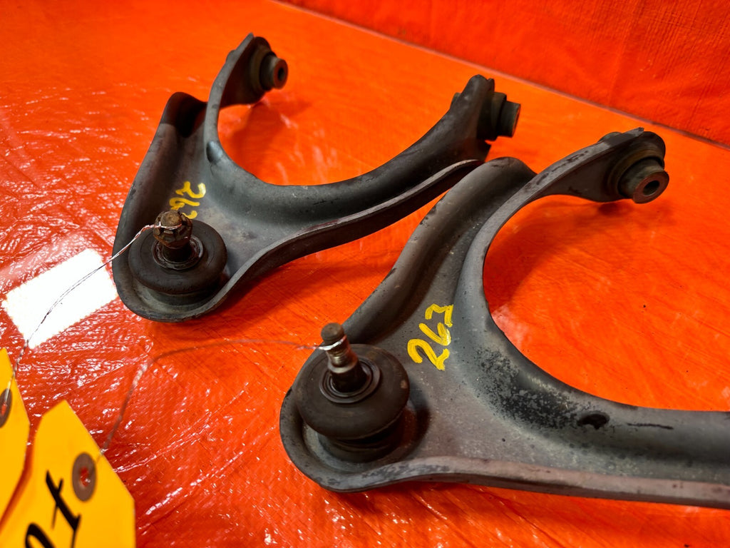 97 01 HONDA PRELUDE   LEFT AND RIGHT FRONT UPPER CONTROL ARMS ARM   OEM #2639