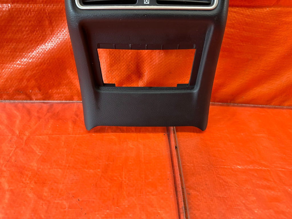 14 18 INFINITI Q50   REAR ARM REST CENTER CONSOLE AC VENT   BLACK OEM #2224
