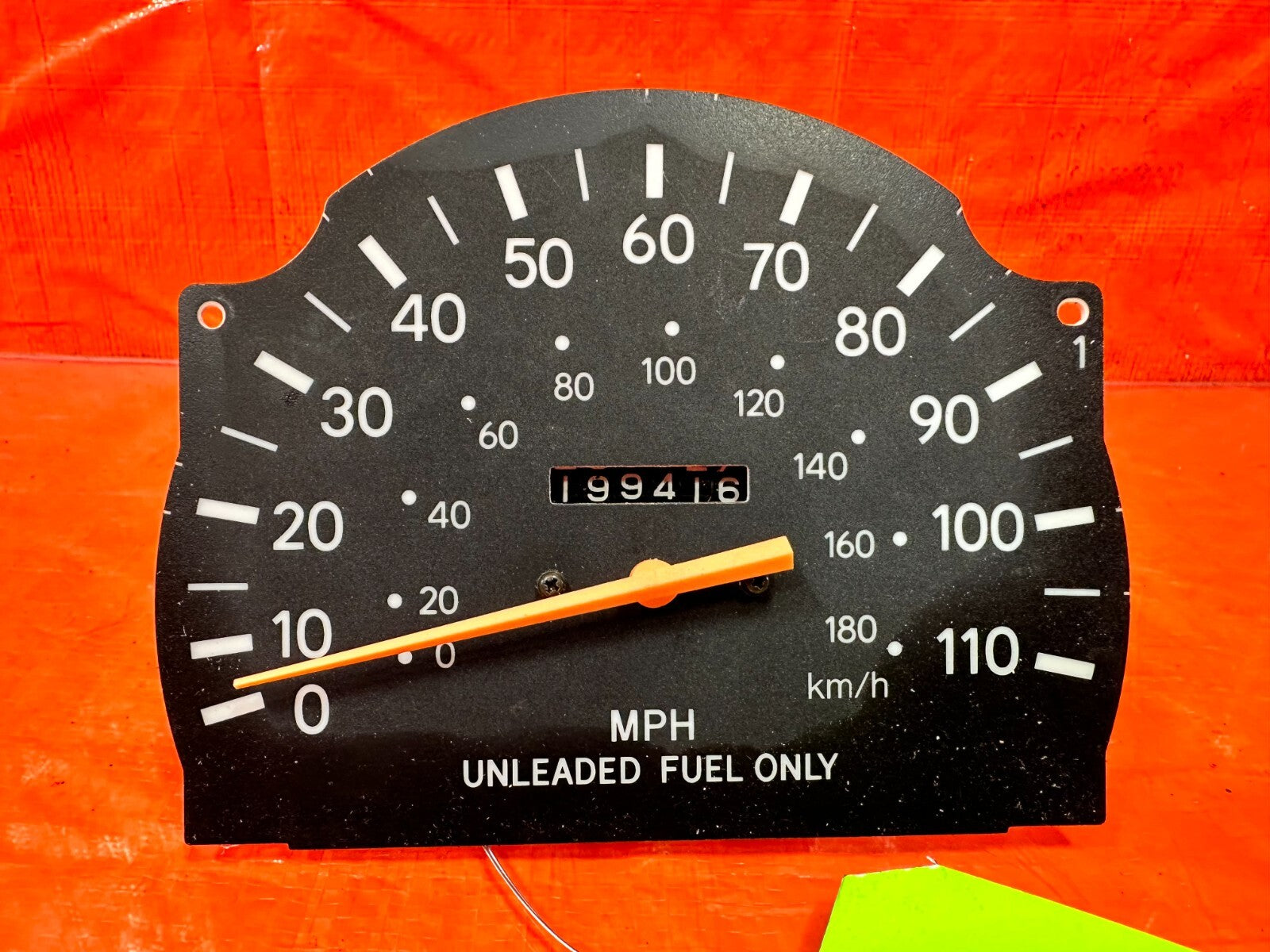 1996 96 TOYOTA TACOMA   2RZ FE 2.4L   SPEEDOMETER GAUGE   OEM #2495