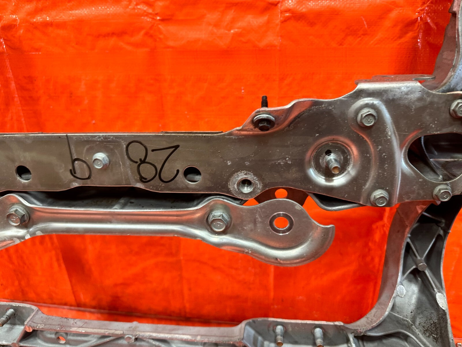 14 20 INFINITI Q50 17 20 Q60   FRONT ALUMINUM SUB FRAME CROSSMEMBER OEM #28918