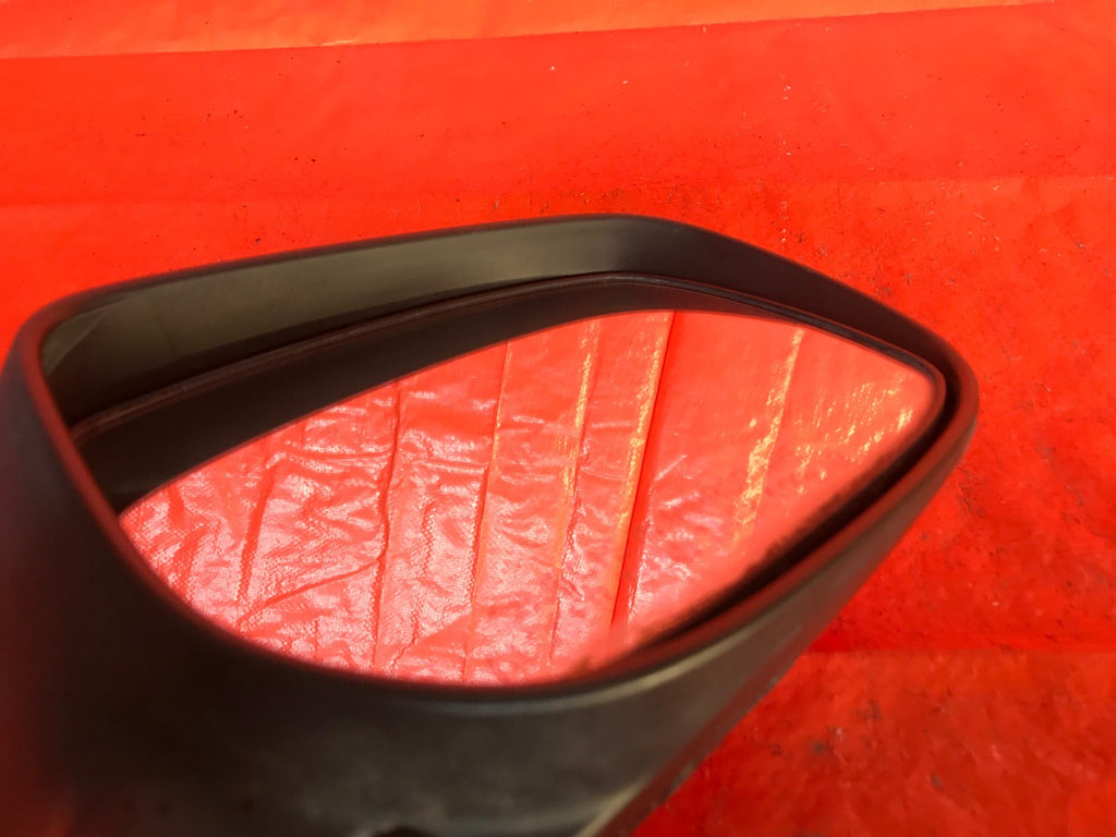 OEM 2011 11 TOYOTA YARIS HATCHBACK PASSENGER RIGHT SIDE VIEW MIRROR MANUAL RED5