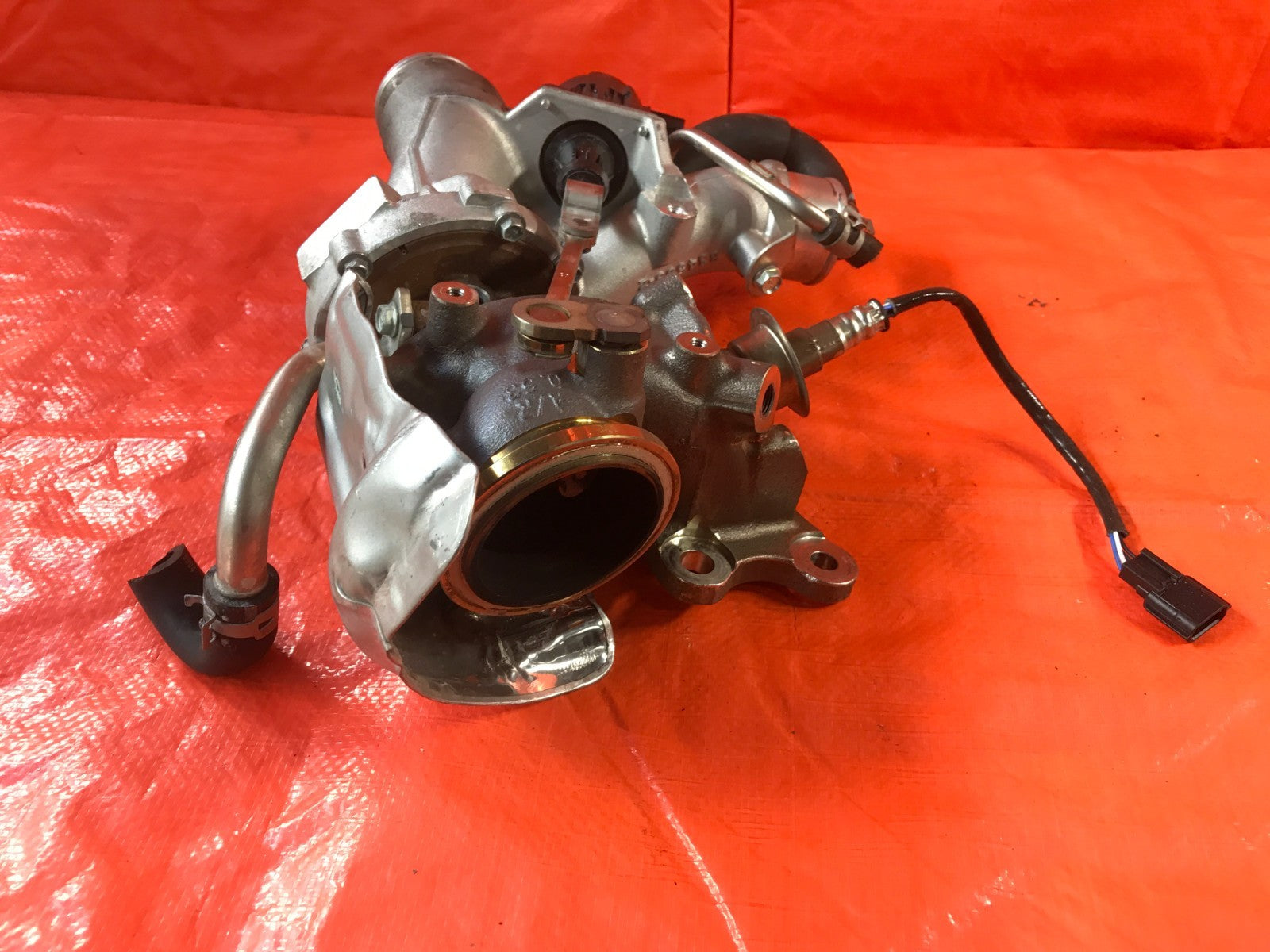 OEM 2017 17 INFINITI Q60 AWD 3.0L TT   VR30DDTT DRIVER LEFT TURBO ASSEMBLY L LH4