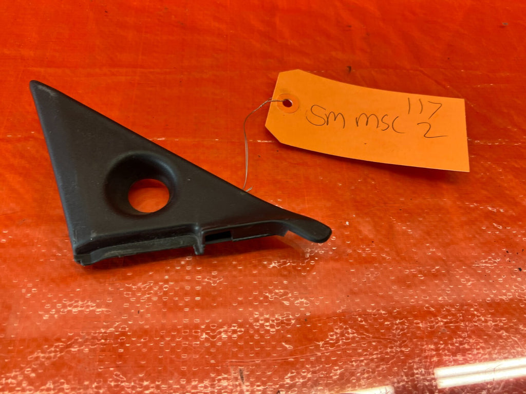 89 91 HONDA CIVIC HATCH INTERIOR MIRROR TRIM COVER PLASTIC GARNISH DRIVER LEFT5