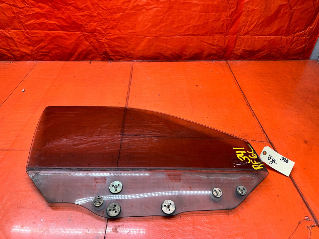 94-01 ACURA INTEGRA 4D 1.8L RIGHT FRONT PASSENGER DOOR WINDOW GLASS OEM #3410
