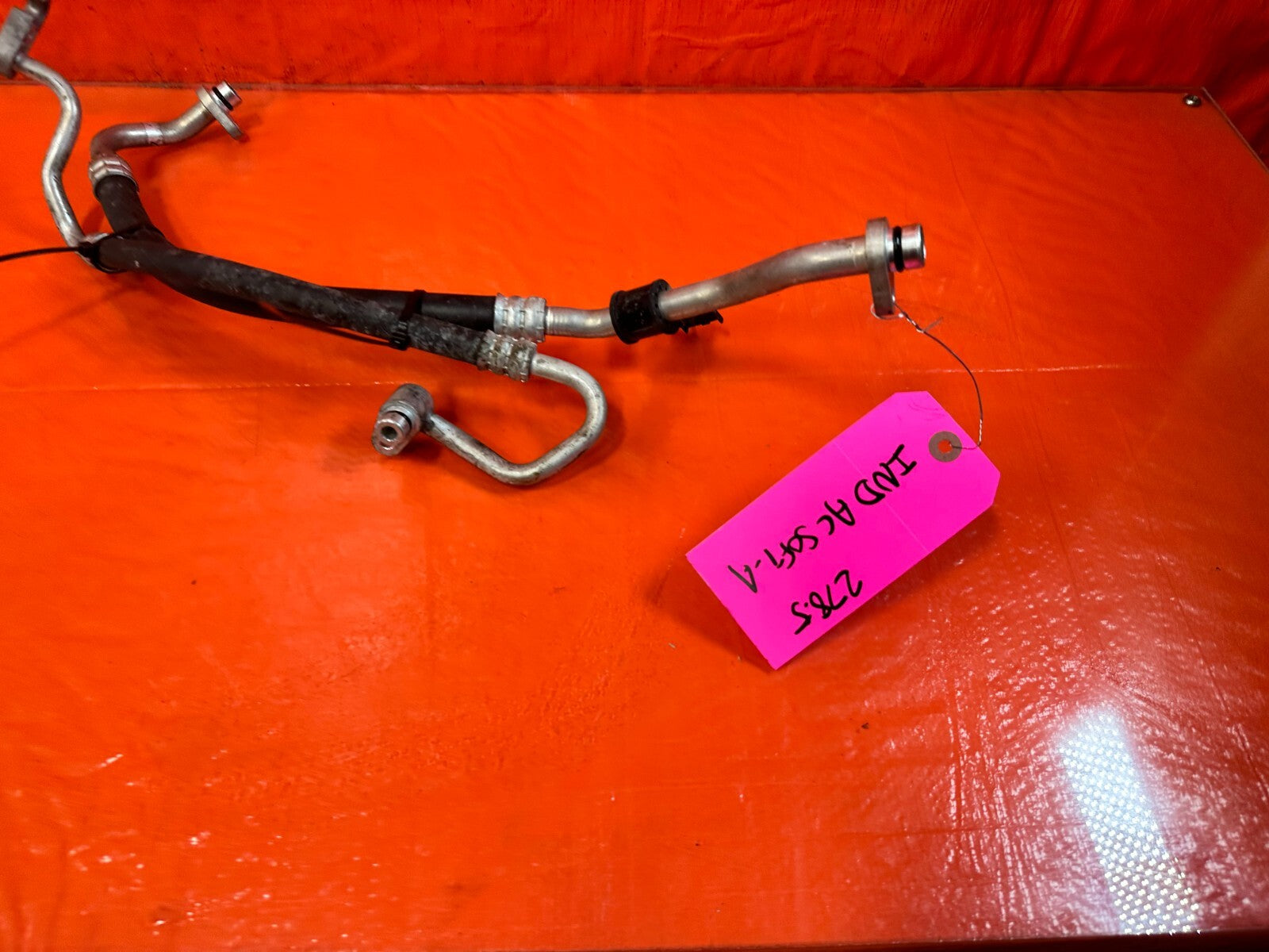 16 20 INFINITI Q50 & Q60   3.0L 300HP   VR30DDTT   AC COMPRESSOR SOFT LINES #18Q4