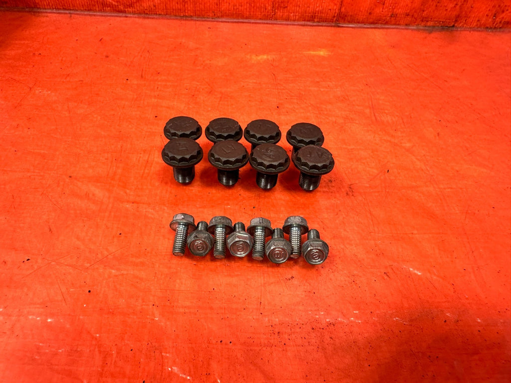 09 14 ACURA TSX   K24Z3 2.4L  TROQUE CONVERTER FLEXPPLATE BOLTS HARDWARE OEM 3051