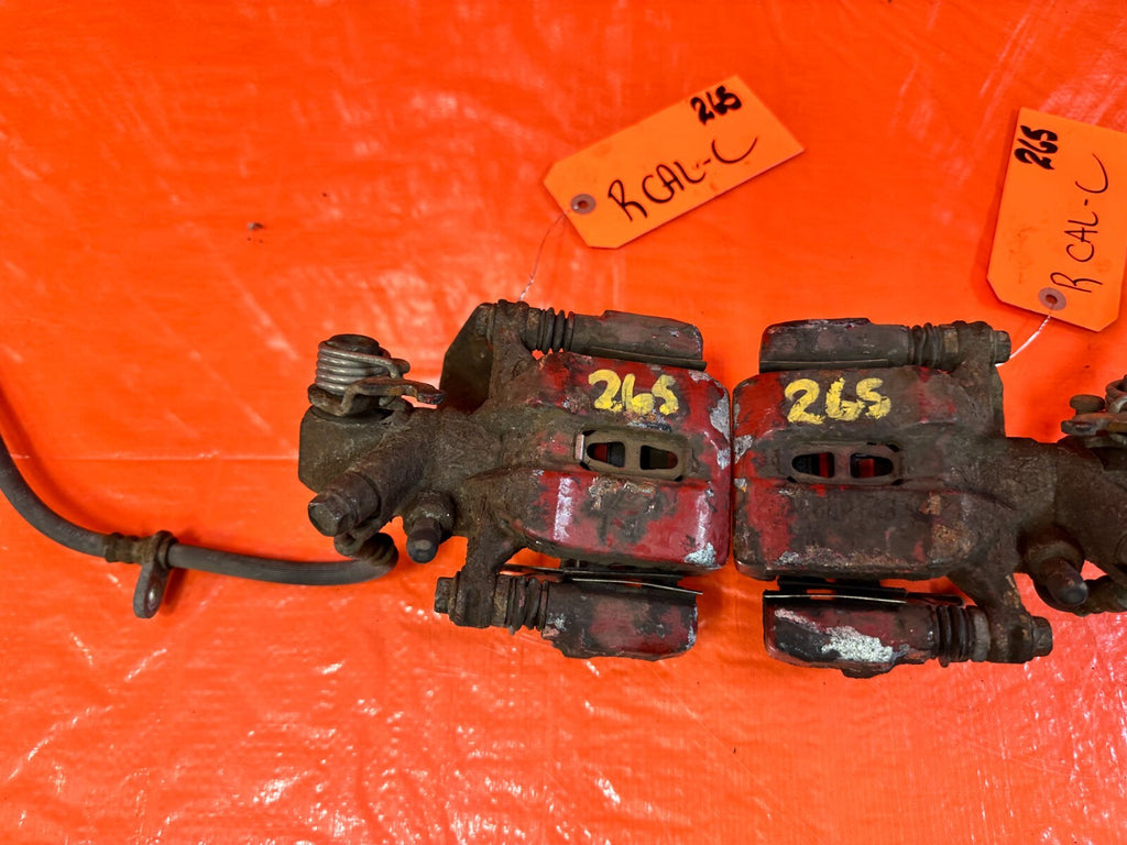 12 15 HONDA CIVIC SI   LEFT AND RIGHT REAR BRAKE CALIPERS   OEM FACTORY #2657