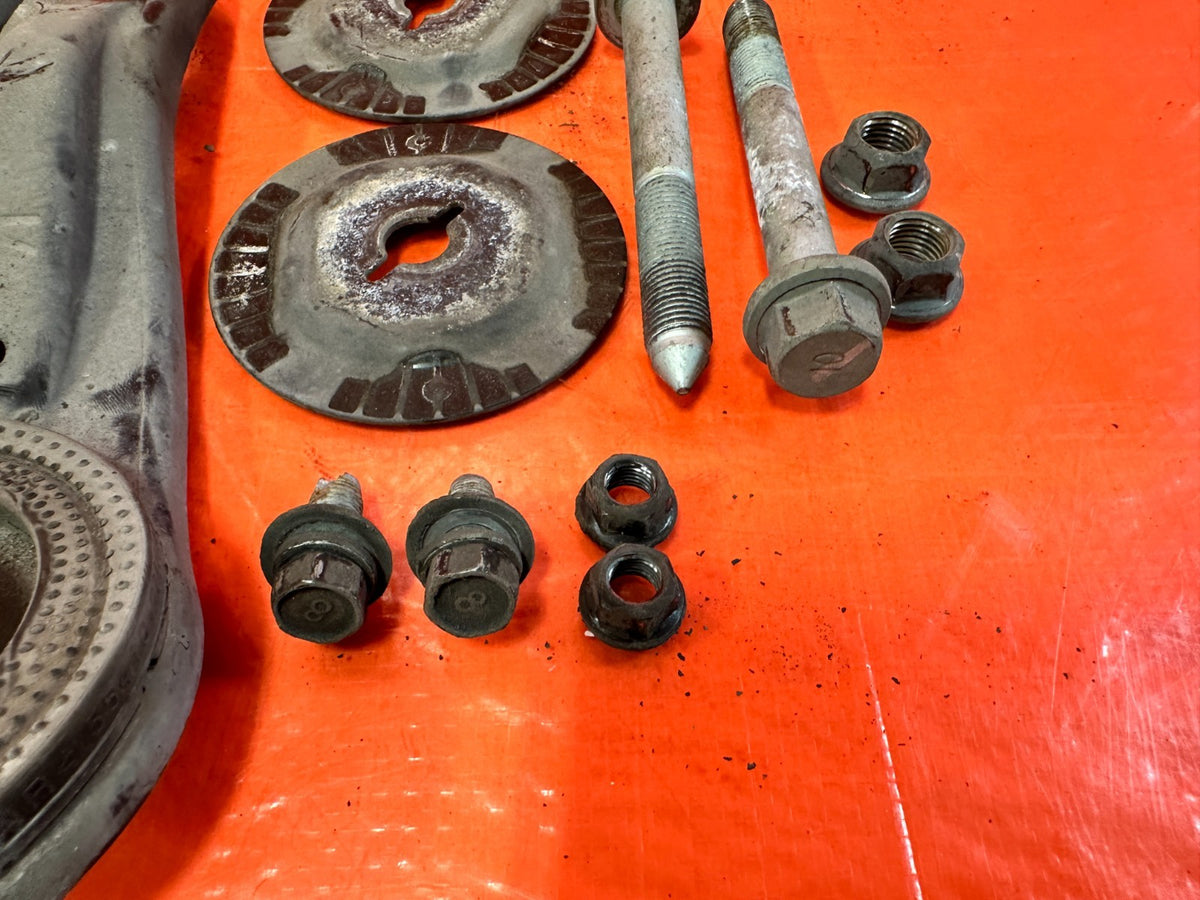 13-16 HYUNDAI GENESIS COUPE 3.8L - REAR SUBFRAME BRACKETS W/ BOLTS HARDWARE 3024