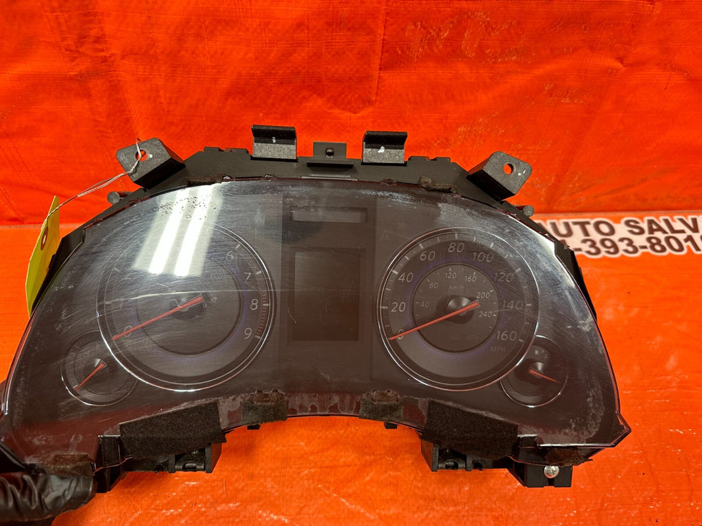2008 INFINTI G37 COUPE S SPORT 6 SPEED MANUAL   INSTRUMENT GAUGE CLUSTER OEM 2456