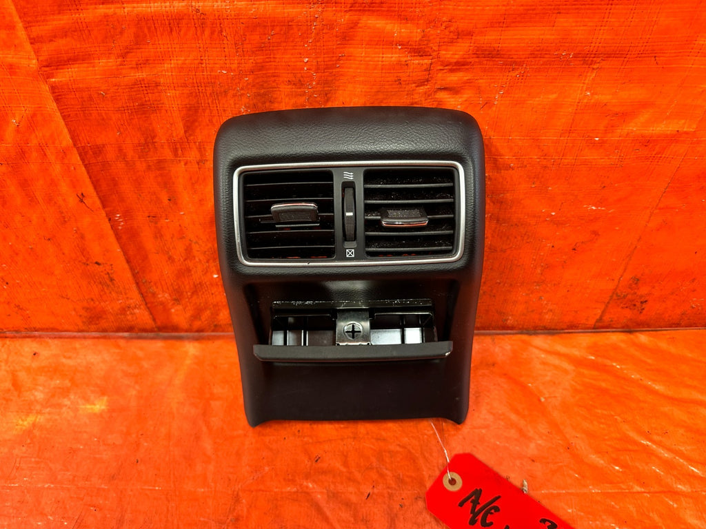 14 18 INFINITI Q50   REAR ARM REST CENTER CONSOLE AC VENT   BLACK OEM #3141