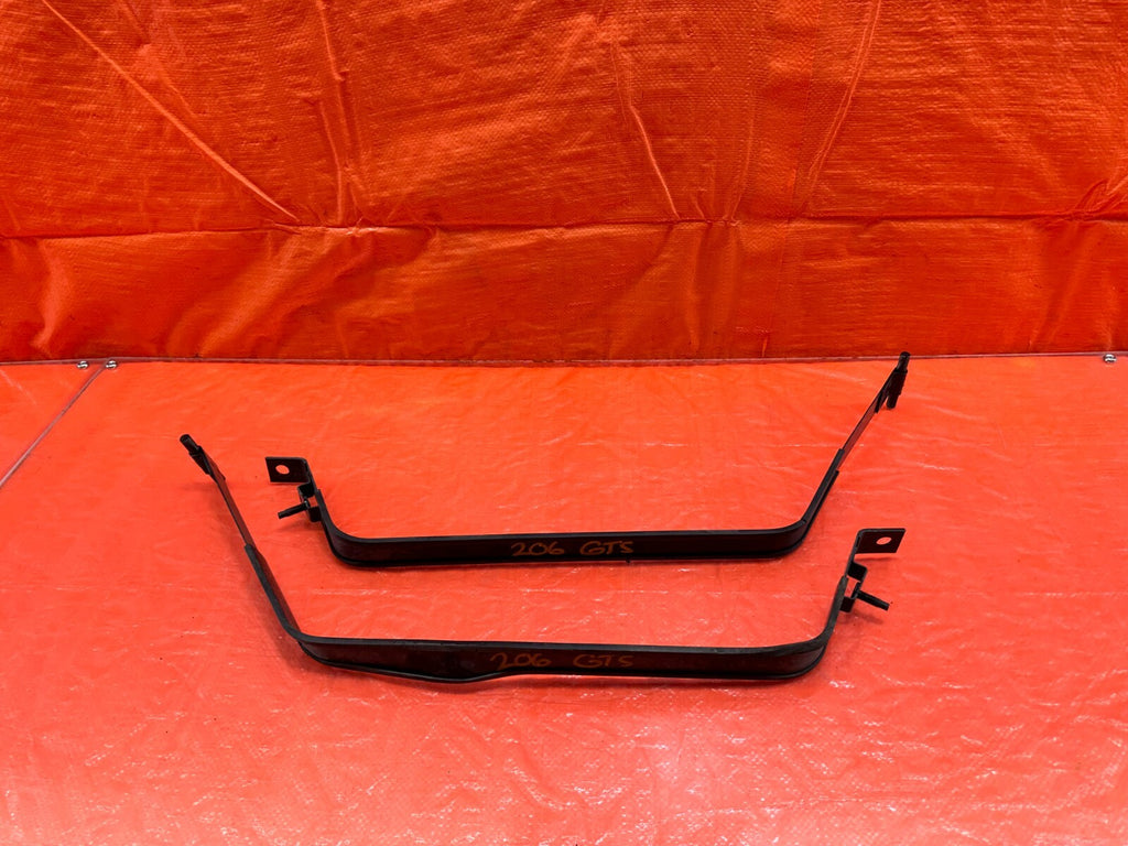 08 15 LANCER EVOLUTION X EVO 10 GAS GASOLINE FUEL TANK MOUNTING STRAPS BANDS 2060