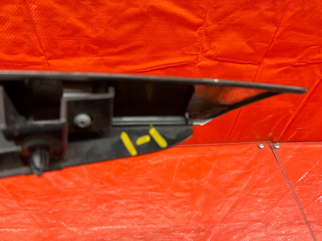 14 17 INFINITI Q50   REAR TRUNK SPOILER FINISH TRIM MOLDING W/O CAMERA OEM #1059