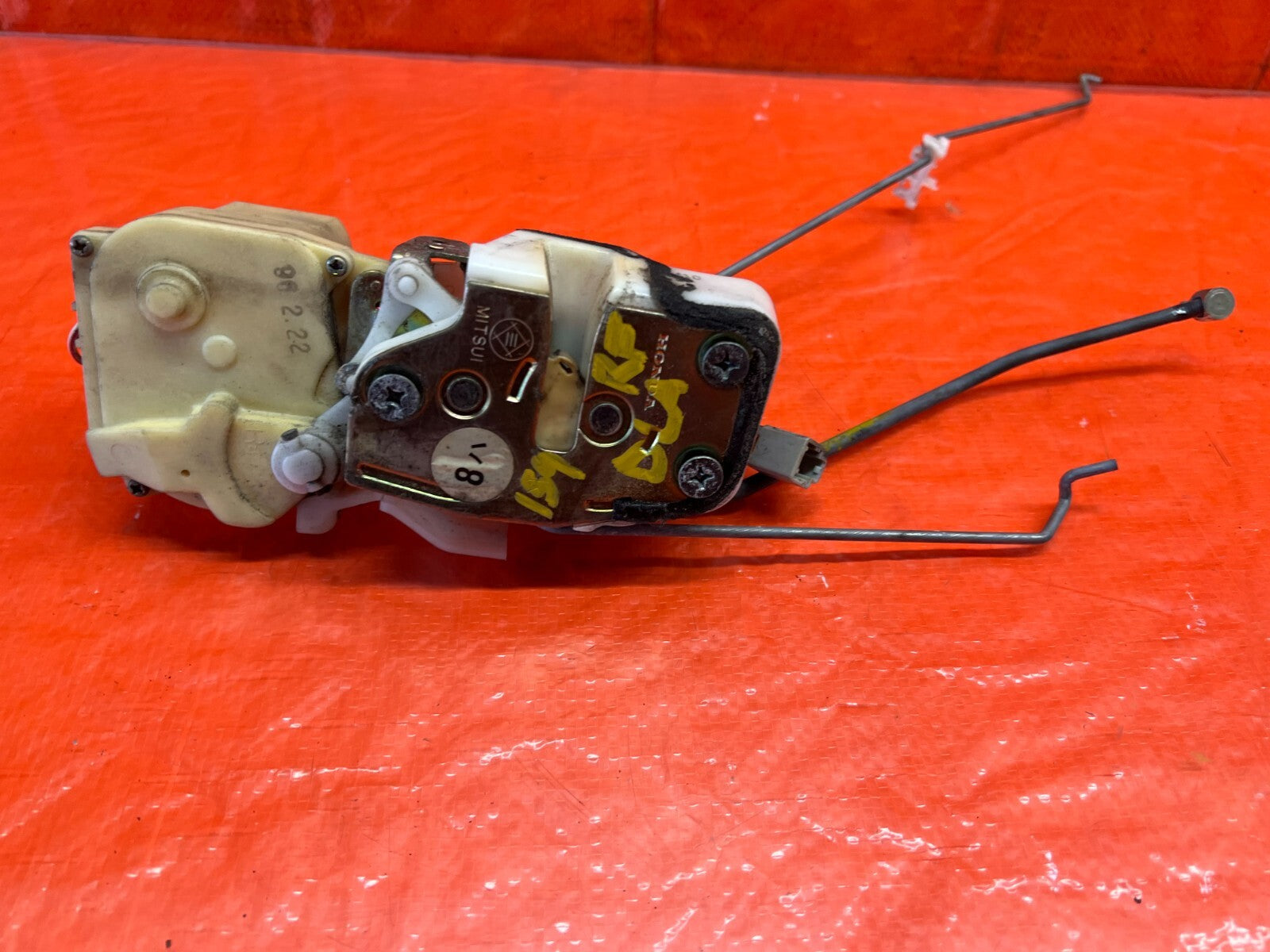 94 01 INTEGRA SEDAN   PASSENGER RIGHT FRONT DOOR LOCK ACTUATOR   OEM #1595