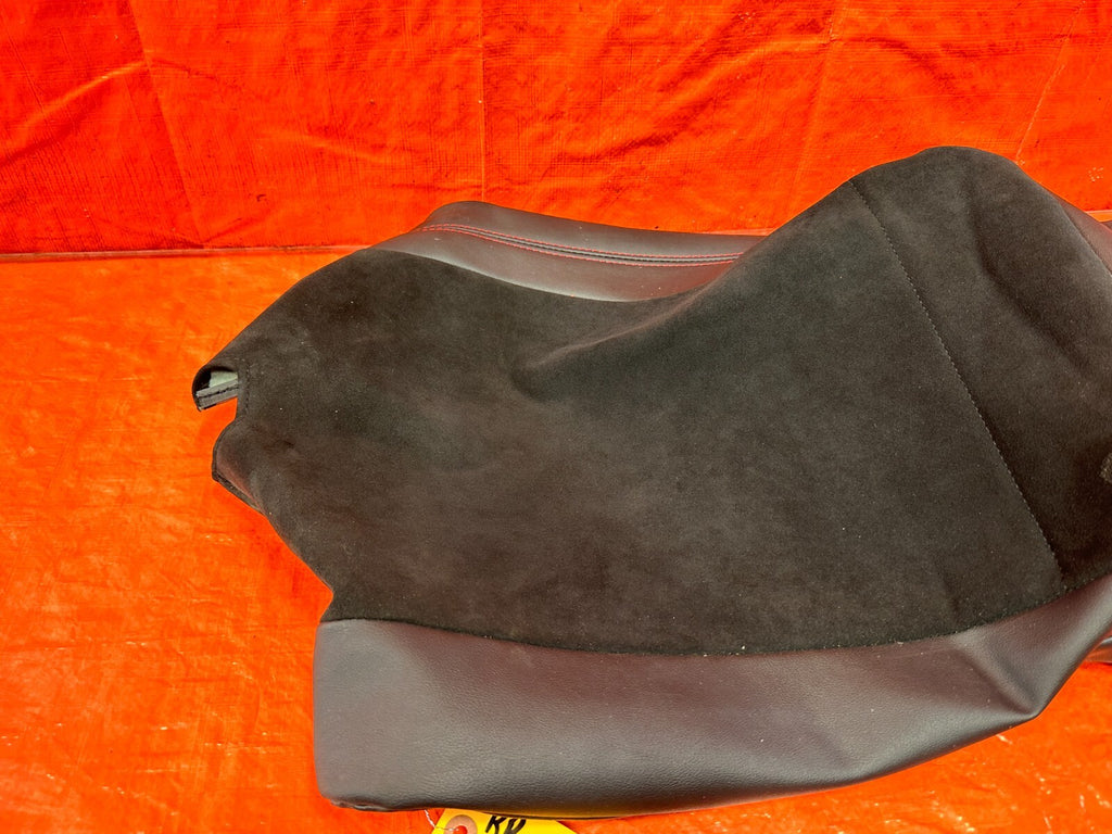 18 20 SUBARU BRZ   PASSENGER RIGHT REAR LOWER SEAT SKIN LEATHER WRAP   OEM #2922