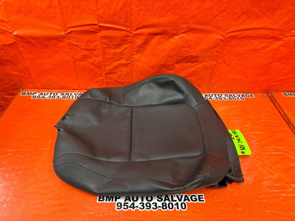 98 01 ACURA INTEGRA 2D GRAY PASSENGER RIGHT FRONT UPPER SEAT LEATHER SKIN OEM11