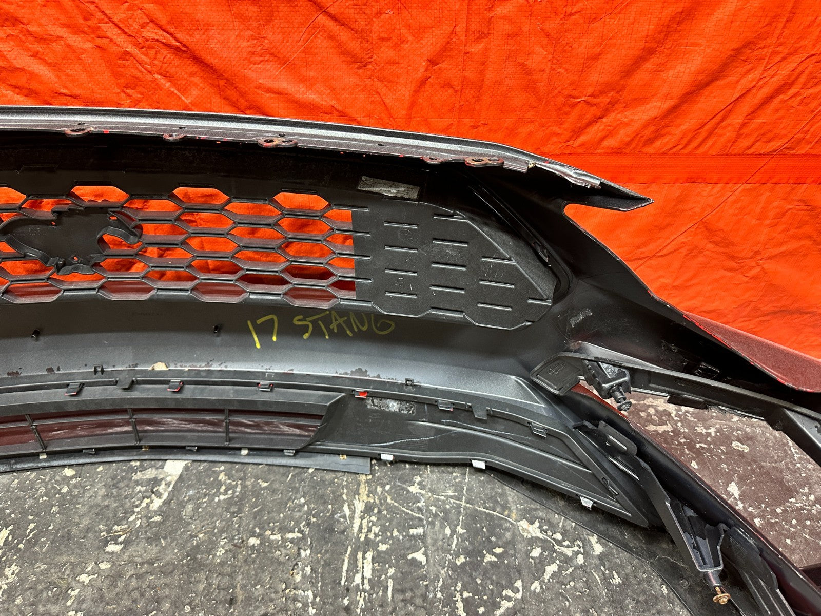 2018 2023 FORD MUSTANG FRONT BUMPER COVER FASCIA SHELL FACTORY OEM #18STANG16
