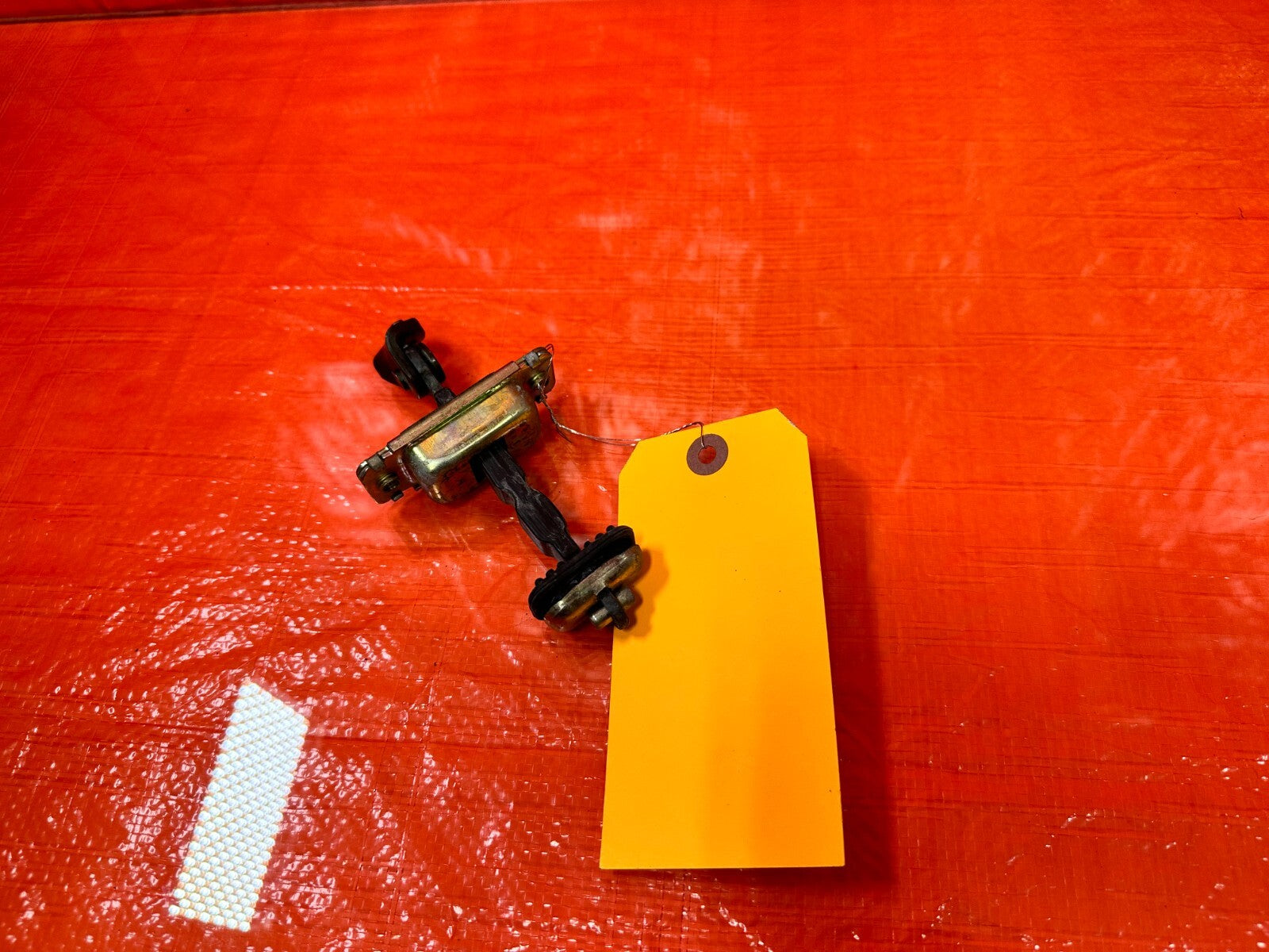 97 01 HONDA PRELUDE   DRIVER LEFT   DOOR CHECKER HINGE ARM STOPPER   OEM #2636
