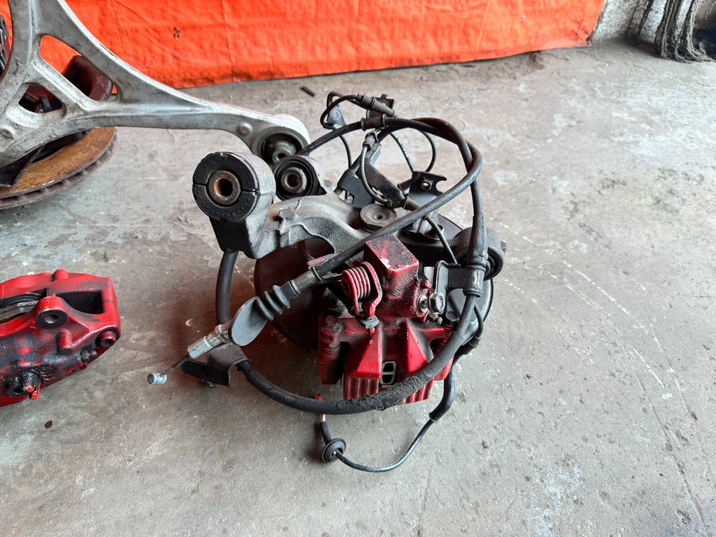 RSX HONDA INTEGRA DC5 TYPE R BREMBO SUSPENSION W/ ALUMINUM ARMS SPINDLES HUBS15