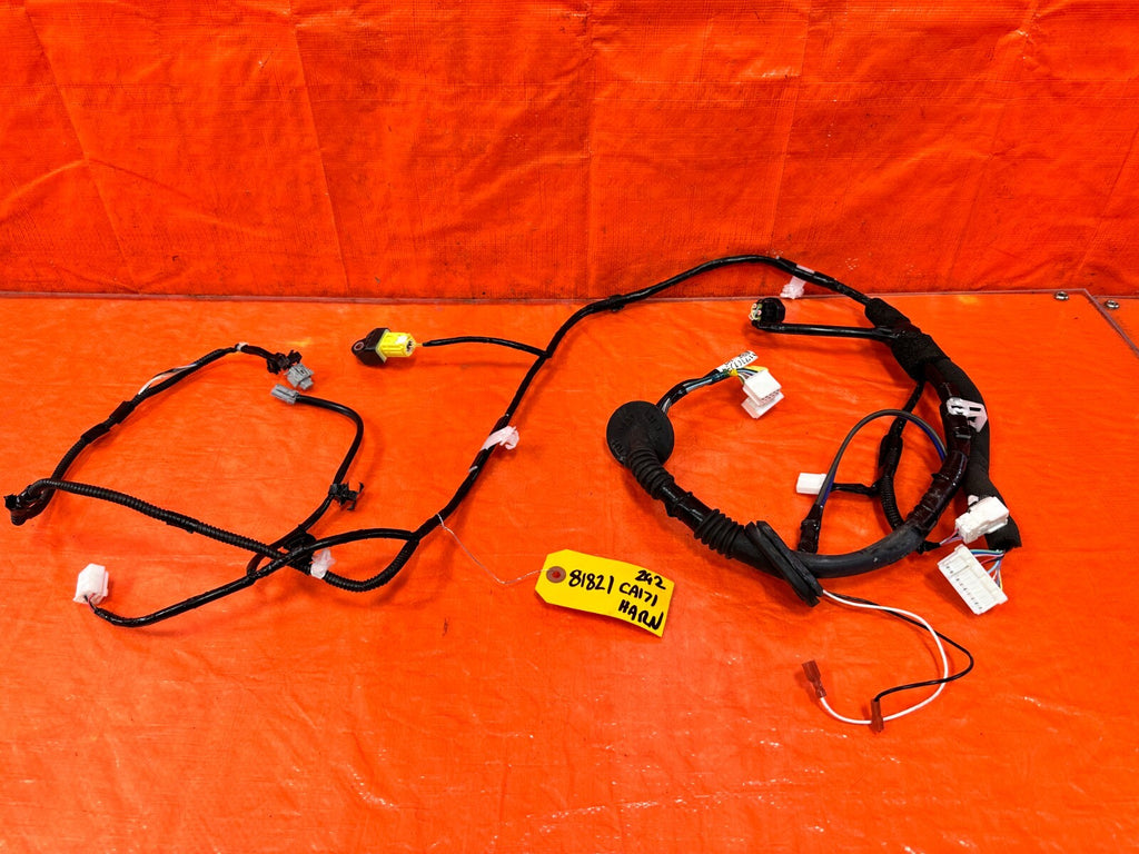 17 20 SUBARU BRZ   PASSENGER RIGHT FRONT DOOR WIRING HARNESS WIRE LOOM   OEM 2920