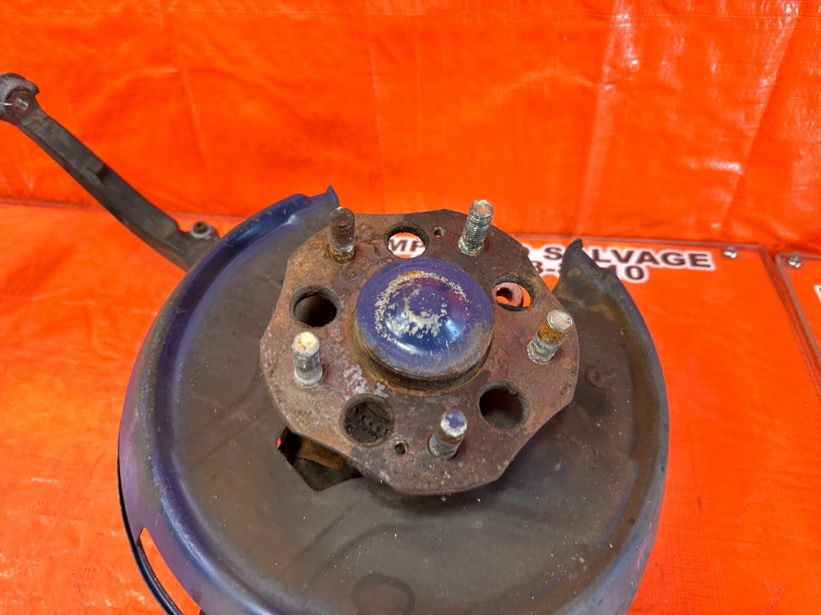 97 01 HONDA PRELUDE   PASSENGER RIGHT REAR   SPINDLE KNUCKLE HUB   OEM #2594