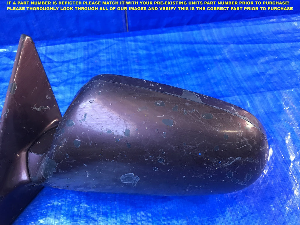 OEM 1990 1991 1992 1993 HONDA ACCORD DRIVER LEFT SIDE VIEW MIRROR E101173641