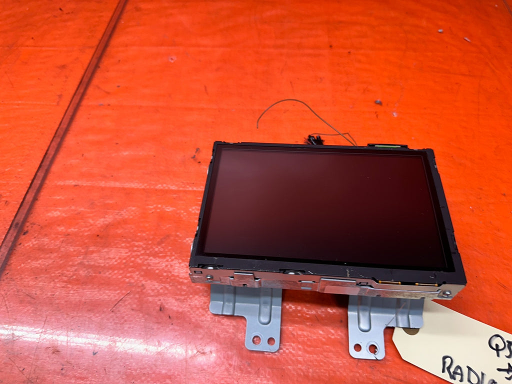 14-19 INFINITI Q50 4D LOWER RADIO INFO DISPLAY SCREEN UNIT 28387 4HB7E OEM #Q509