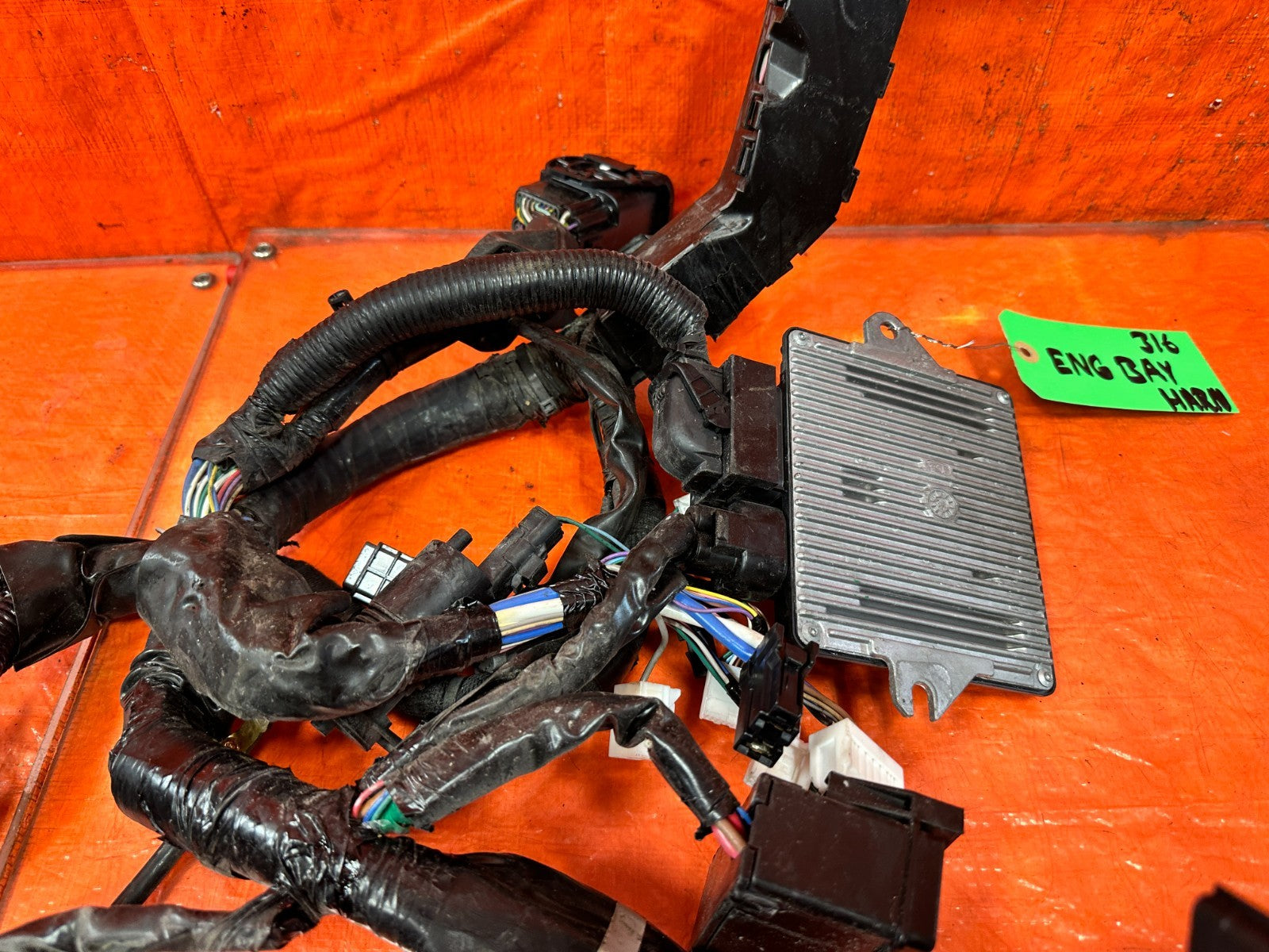 2016 INFINITI Q50   ENGINE BAY / UNDER HOOD WIRING HARNESS WIRE LOOM    OEM 3163