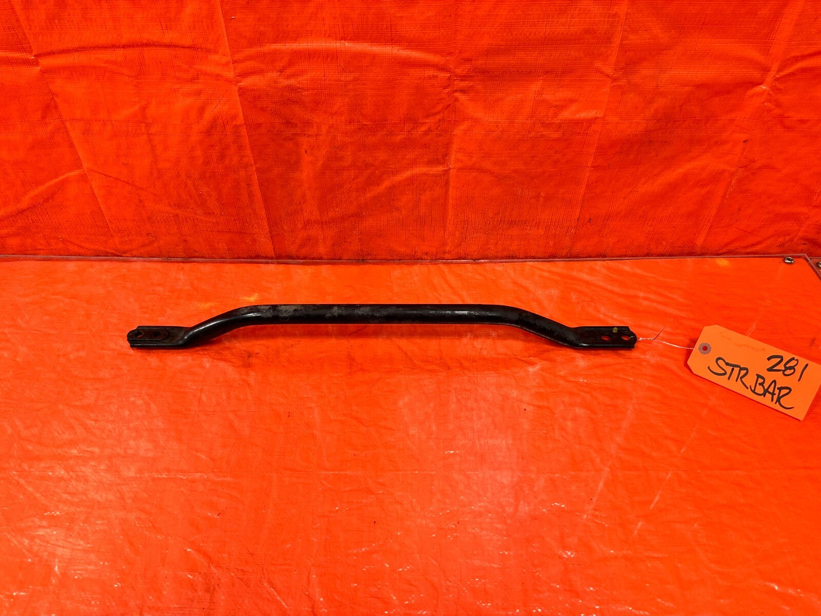 94 01 ACURA INTEGRA FRONT SUBFRAME CROSSMEMBER STRUT STABILIZER BAR ROD OEM 2810