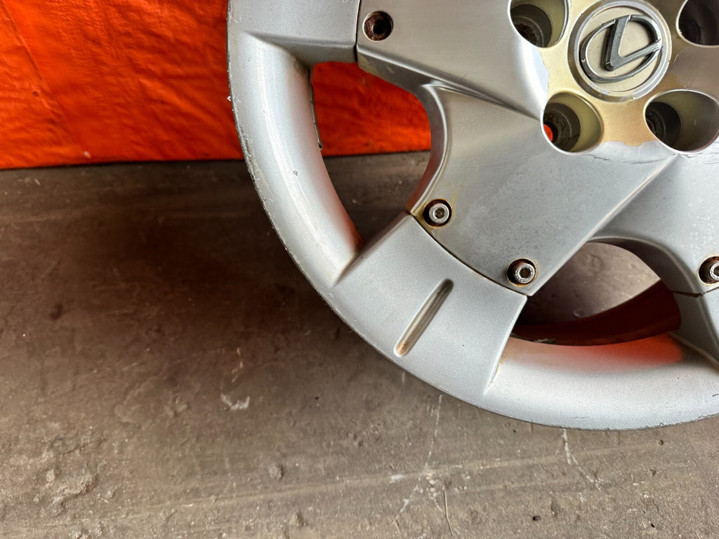 02 10 LEXUS SC430   INDIVIDUAL SINGLE WHEEL RIM   18x8 +45   OEM FACTORY #288 37
