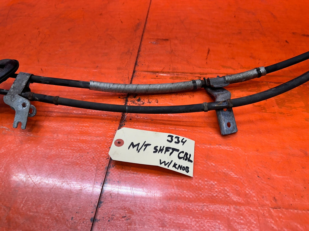 13 15 HONDA CIVIC SI 2.4L MT SHIFTER BOX W/ CABLES & ALUMINUM BRACKETS OEM #DNP9