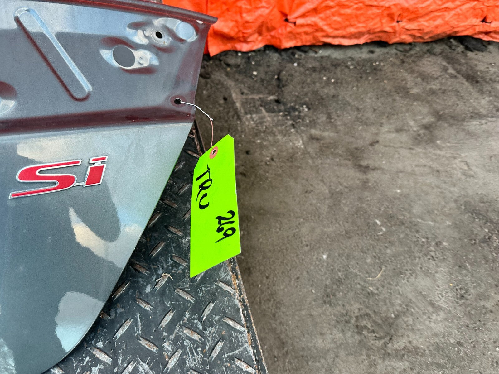 2013 13 HONDA CIVIC SI 2D COUPE   TRUNK REAR DECK LID TAIL GATE HATCH LATCH OEM4