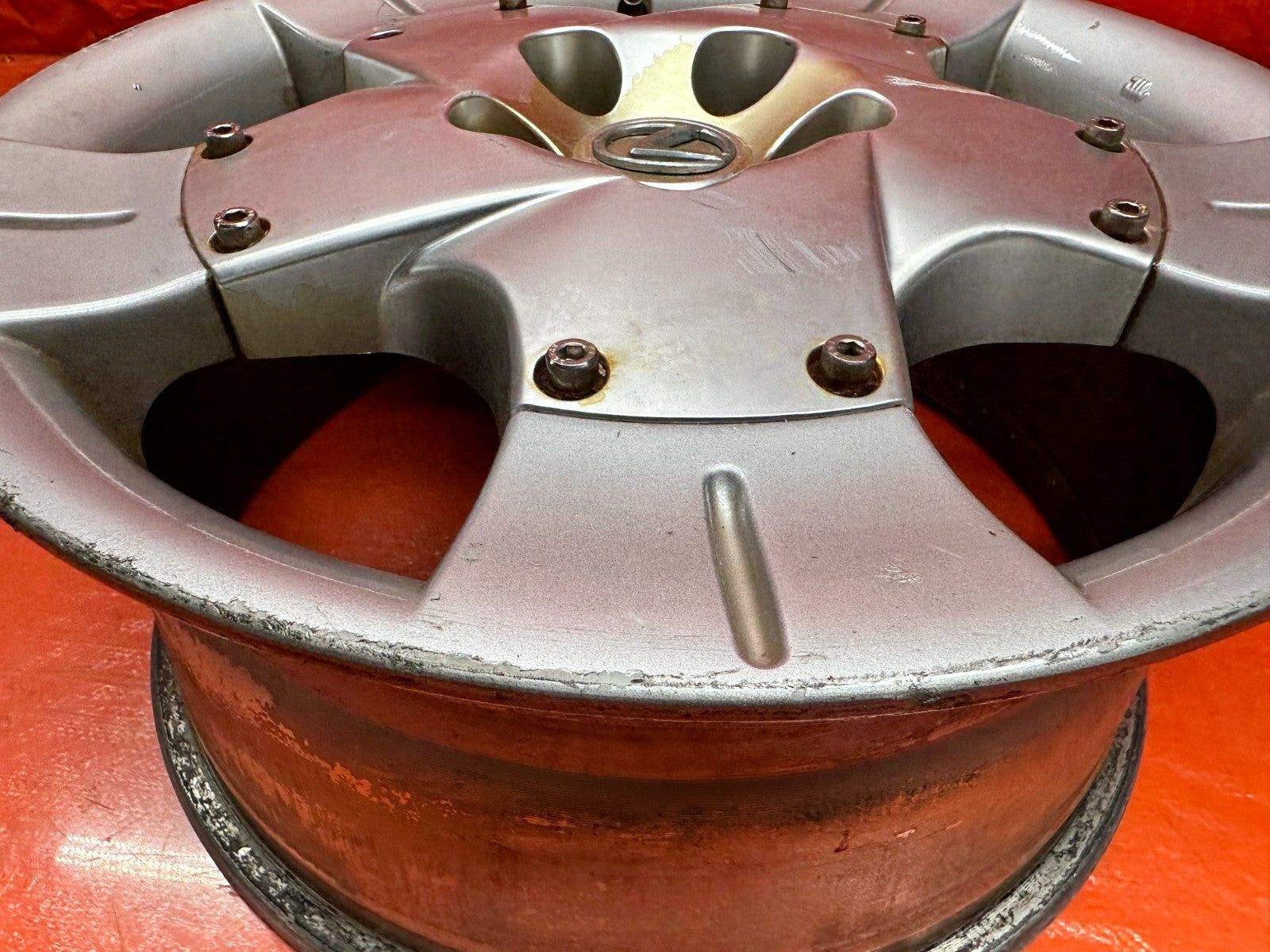 02 10 LEXUS SC430 18" 5 SPOKE DISH ALLOY WHEEL RIM 18x8 OEM8