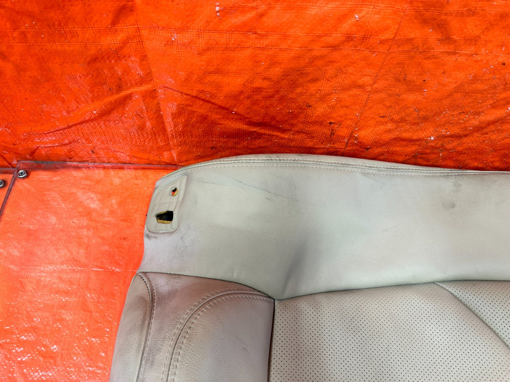 09 11 MAZDA RX8 RX 8   DRIVER LEFT REAR UPPER SEAT SKIN WRAP TAN   OEM 3031
