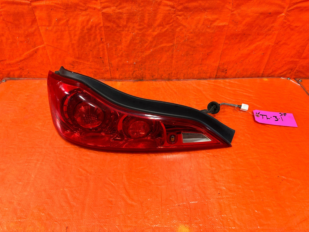 11 15 INFINITI G37 CONVERTIBLE   DRIVER LEFT TAIL LIGHT TAIL LAMP   OEM #3100