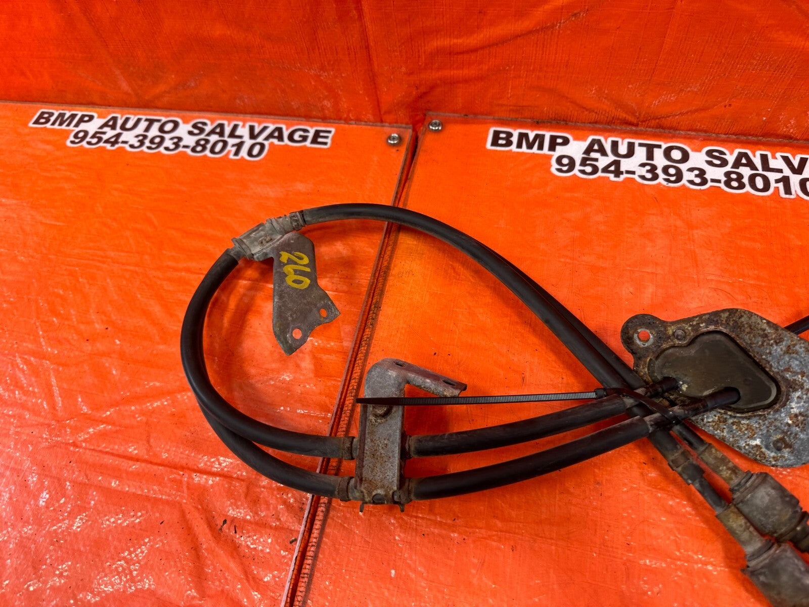 06 11 HONDA CIVIC 1.8L R18A1 MANUAL STICK SHIFT SHIFTER CABLE SET CABLES WIRES8