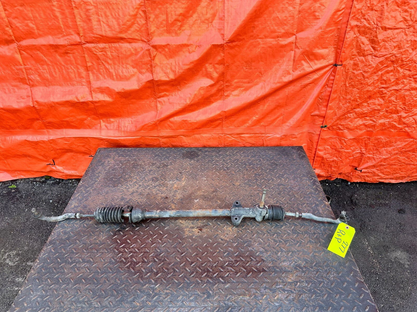88 91 HONDA CRX DX HF   POWER STEERING GEAR BOX RACK AND PINION   OEM #2770