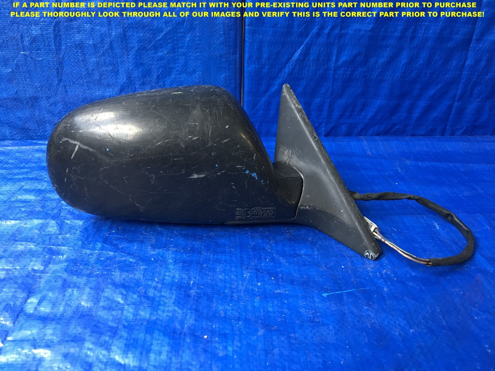 OEM 1992 1993 1994 ACURA VIGOR PASSENGER RIGHT SIDE VIEW MIRROR E60190500