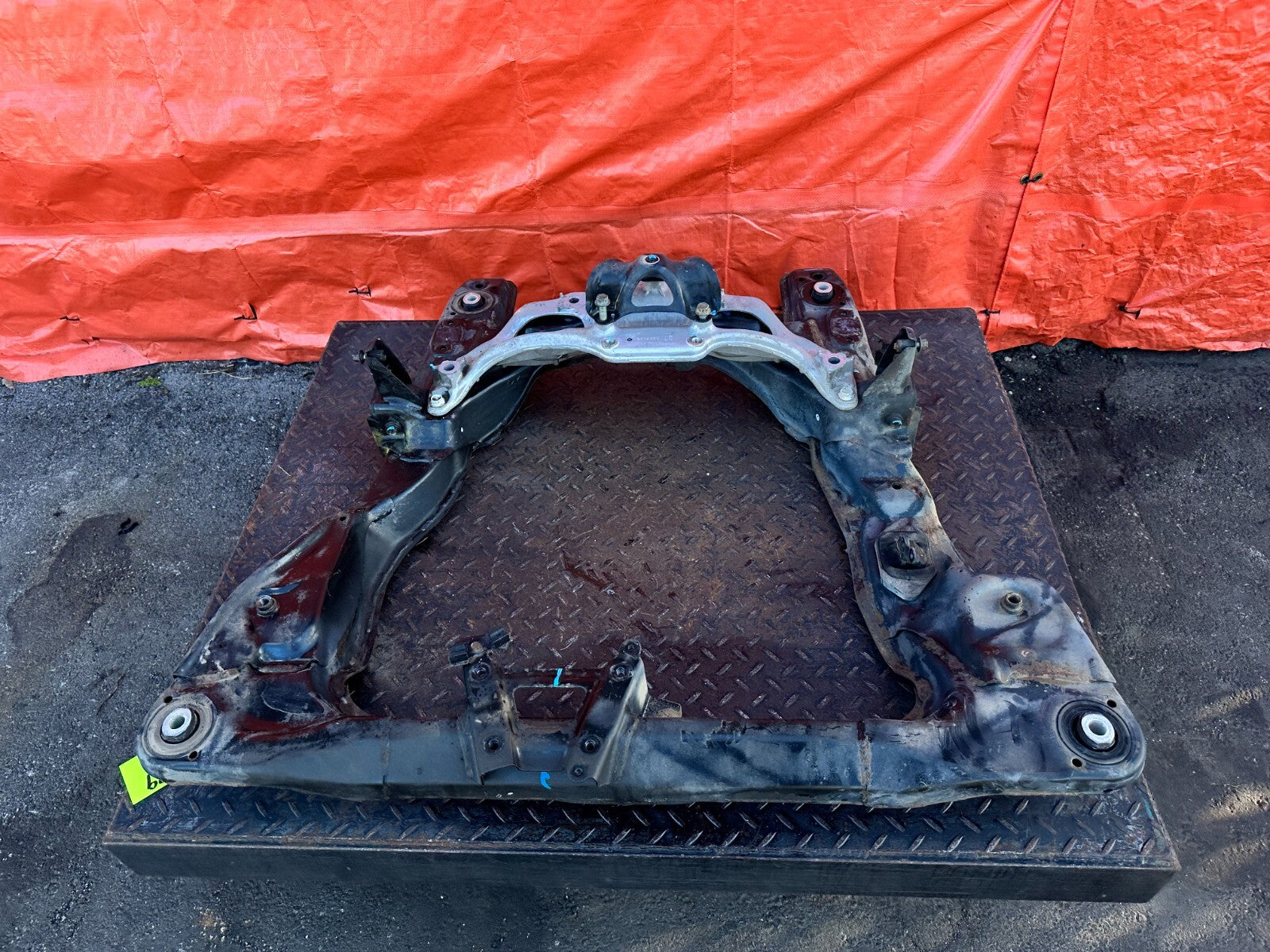 09 14 ACURA TSX 2.4L   FRONT SUBFRAME CROSSMEMBER K FRAME   OEM FACTORY #2798