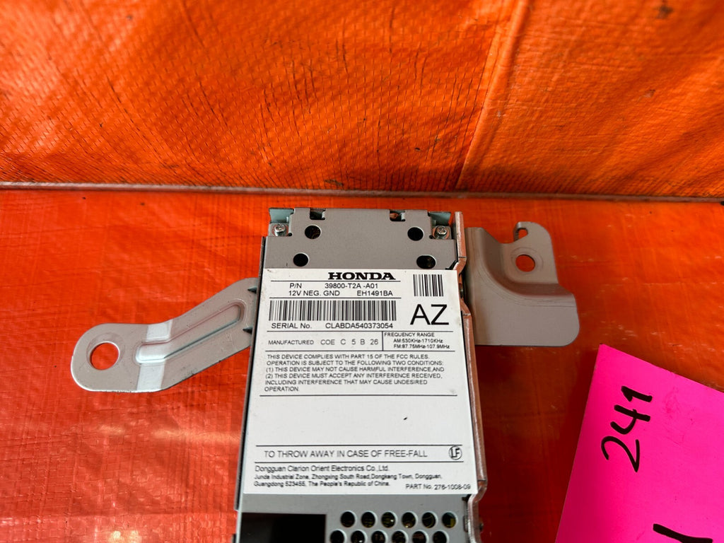 13 15 HONDA ACCORD SEDAN EXL & TOURING   TUNER ASSEMBLY MODULE   OEM #2413