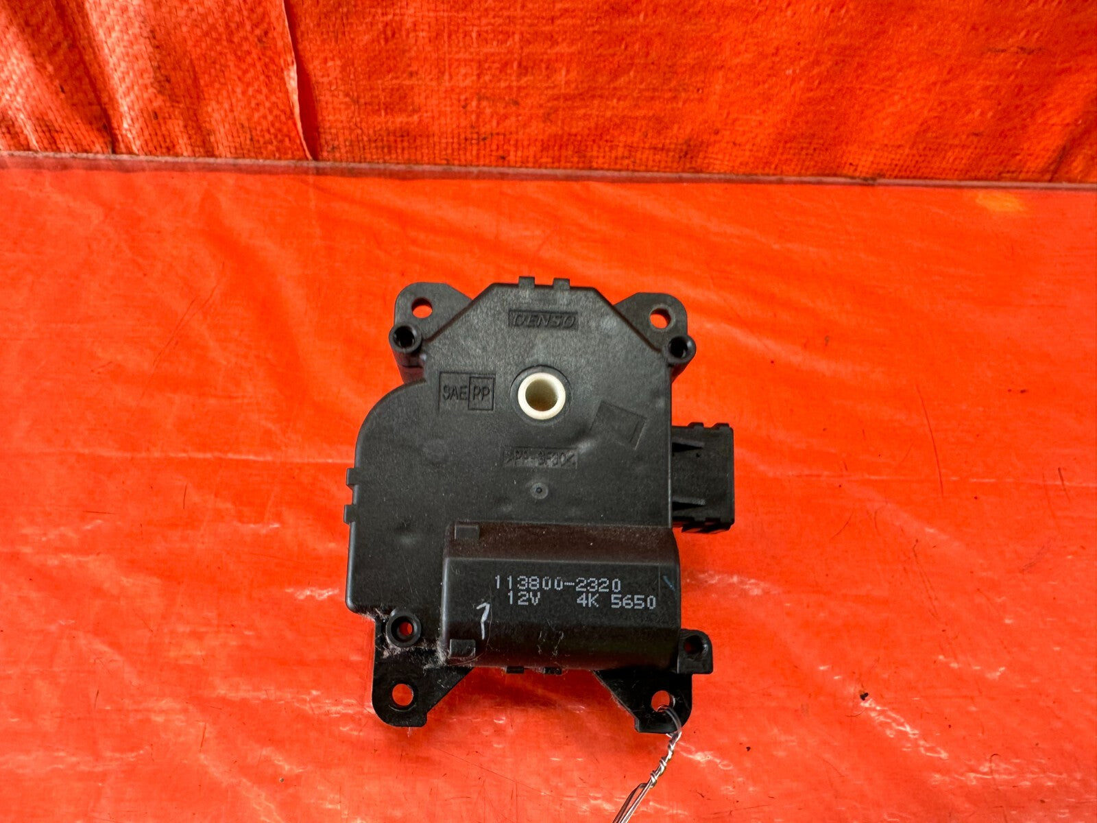 09 14 ACURA TSX   AC FLAP VENT ACTUATOR   PART # 113800 2320   OEM #2333