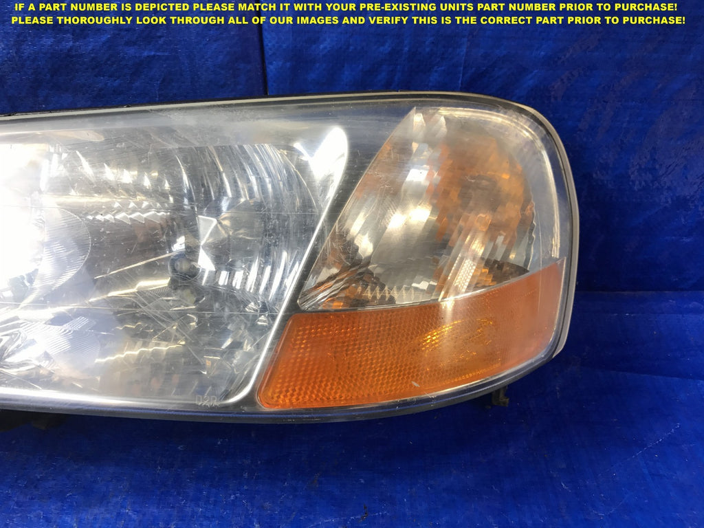 OEM 2002 2003 02 03 ACURA TL DRIVER LEFT HEADLIGHT L LH4