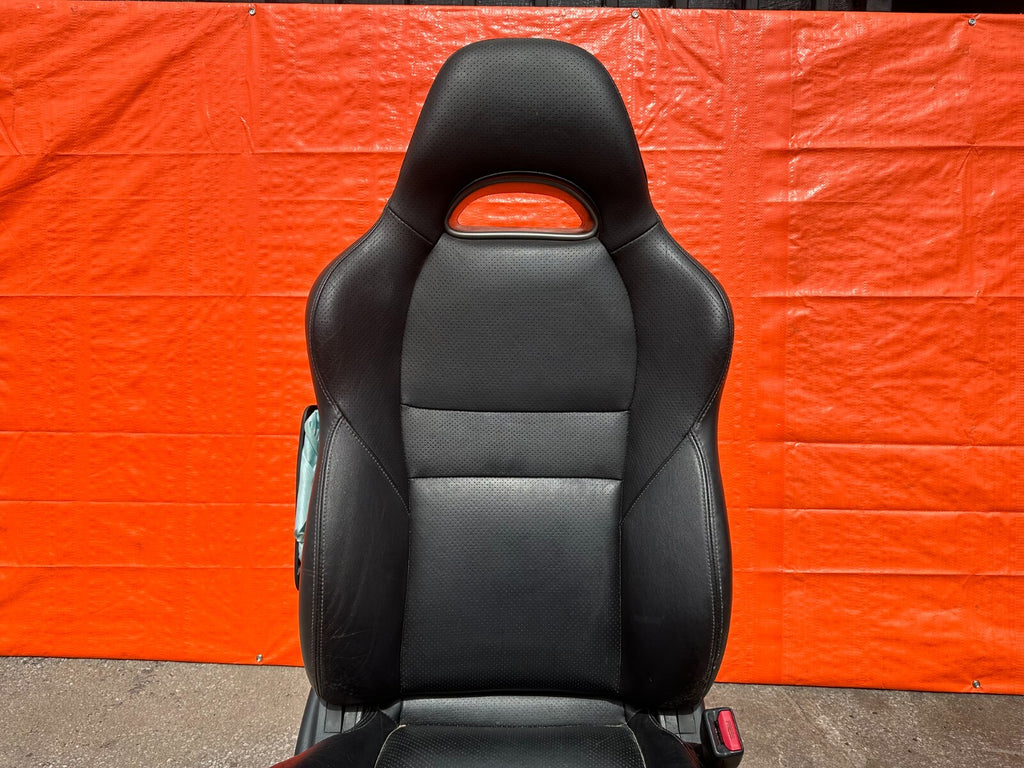 05 06 ACURA RSX   PASSENGER RIGHT   BLACK LEATHER SEAT   OEM FACTORY OE #296