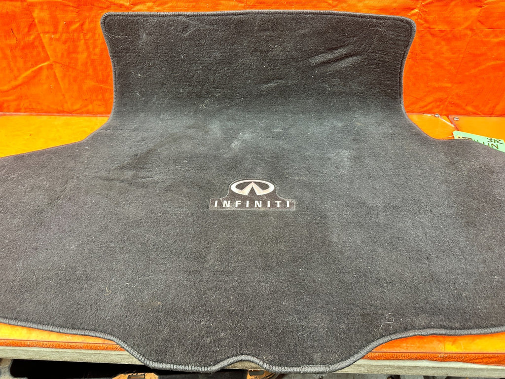 09 10 INFINITI G37 CONVERTIBLE   REAR TRUNK LINER TRIM CARPET CARGO   OEM #3122