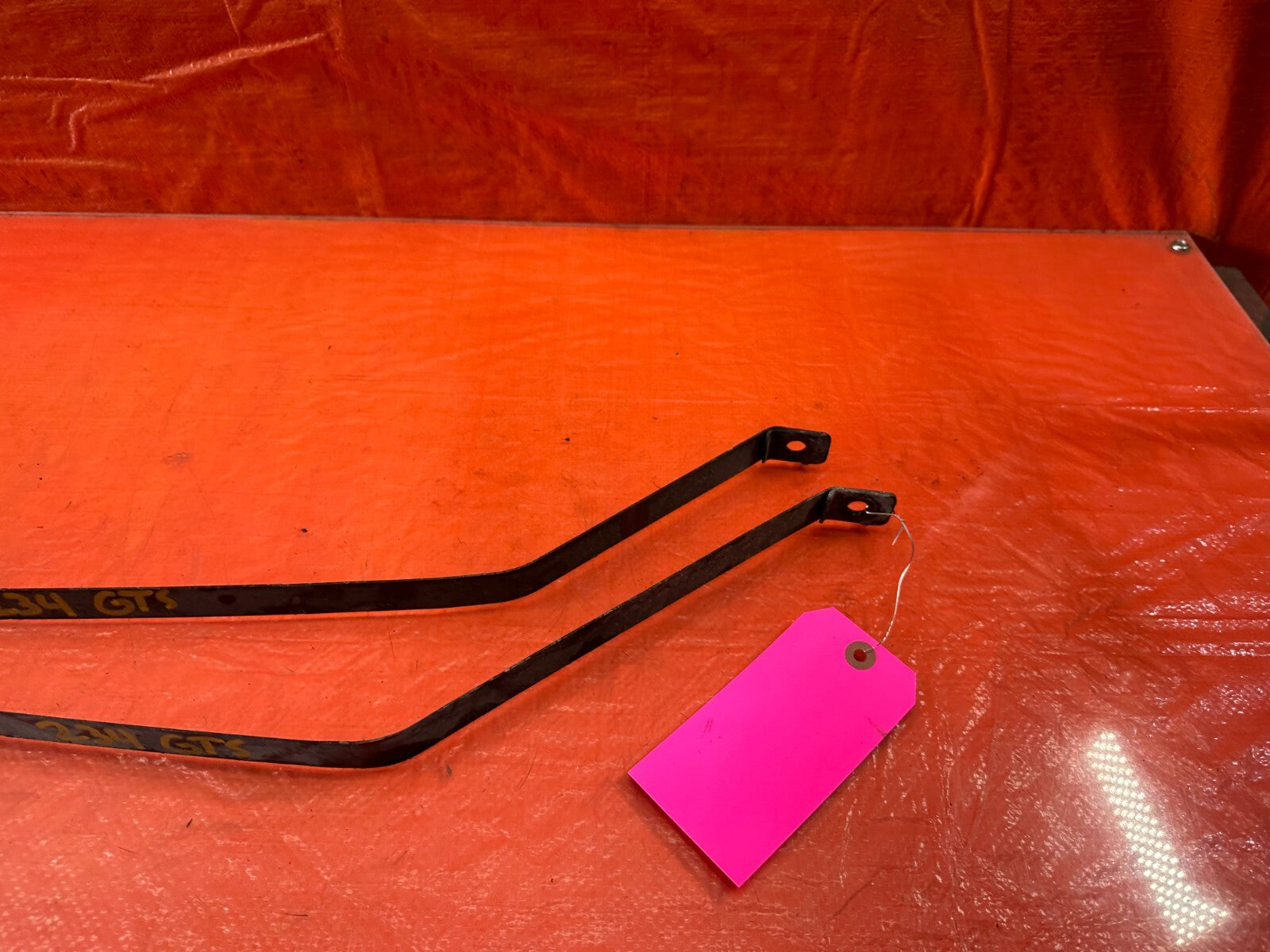 04 08 ACURA TL   GAS GASOLINE FUEL TANK MOUNTING STRAPS BAND SET   OEM #2342