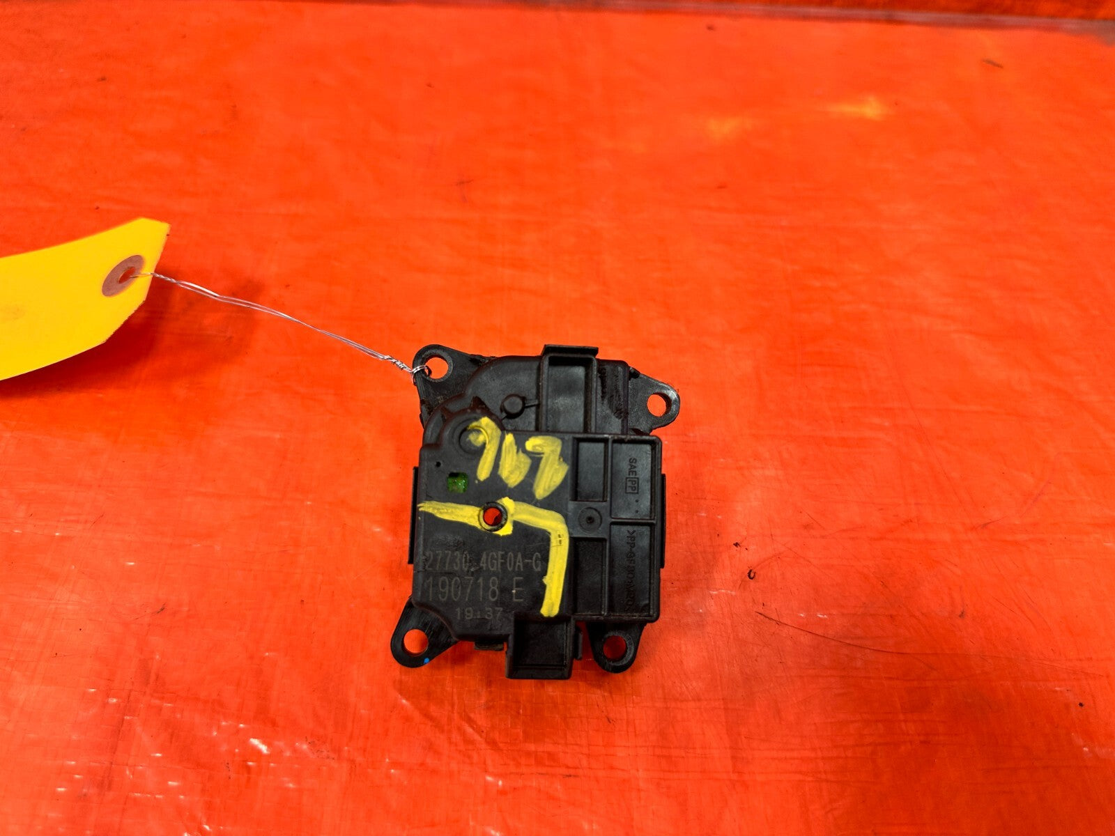 17 20 INFINITI Q60   AC BLEND DOOR FLAP VENT ACTUATOR  27730 4GF0A G OEM #2963