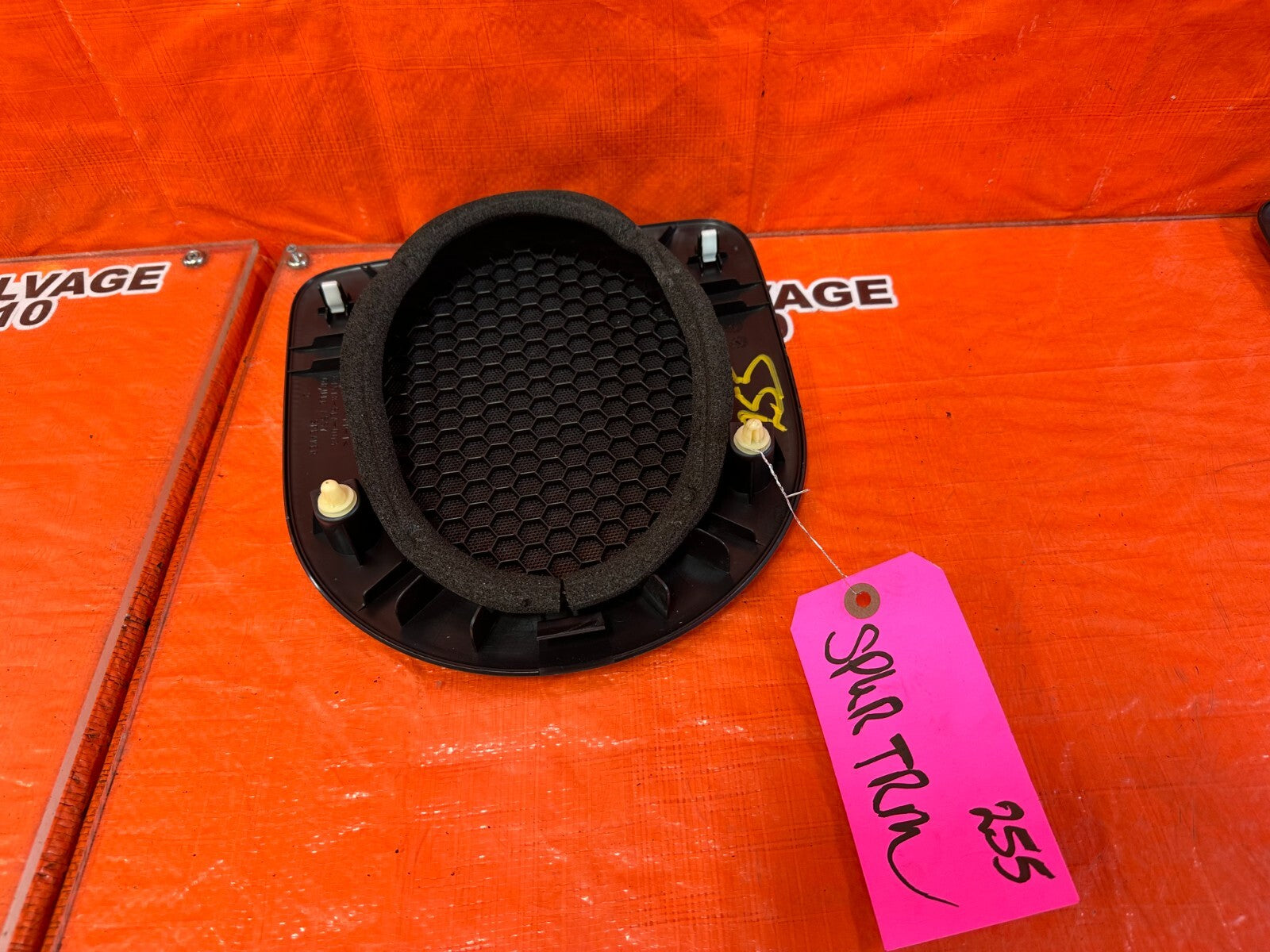 04 08 ACURA TSX   REAR SPEAKER COVER TRIM PLASTIC LEFT OR RIGHT   OEM #255 18