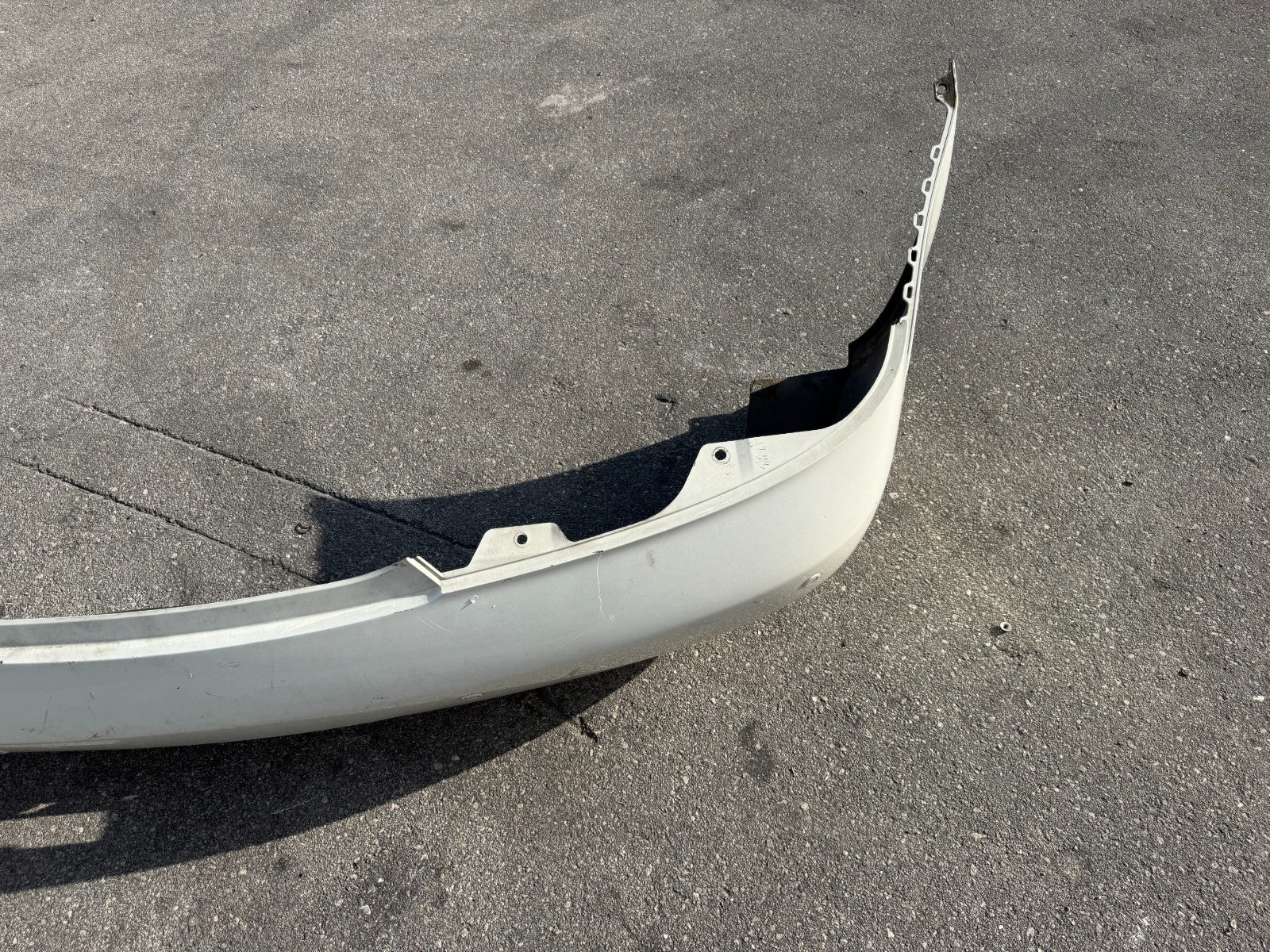 09 15 INFINITI G37 Q60 CONVERTIBLE REAR BUMPER COVER WITH SENSORS OEM #32914