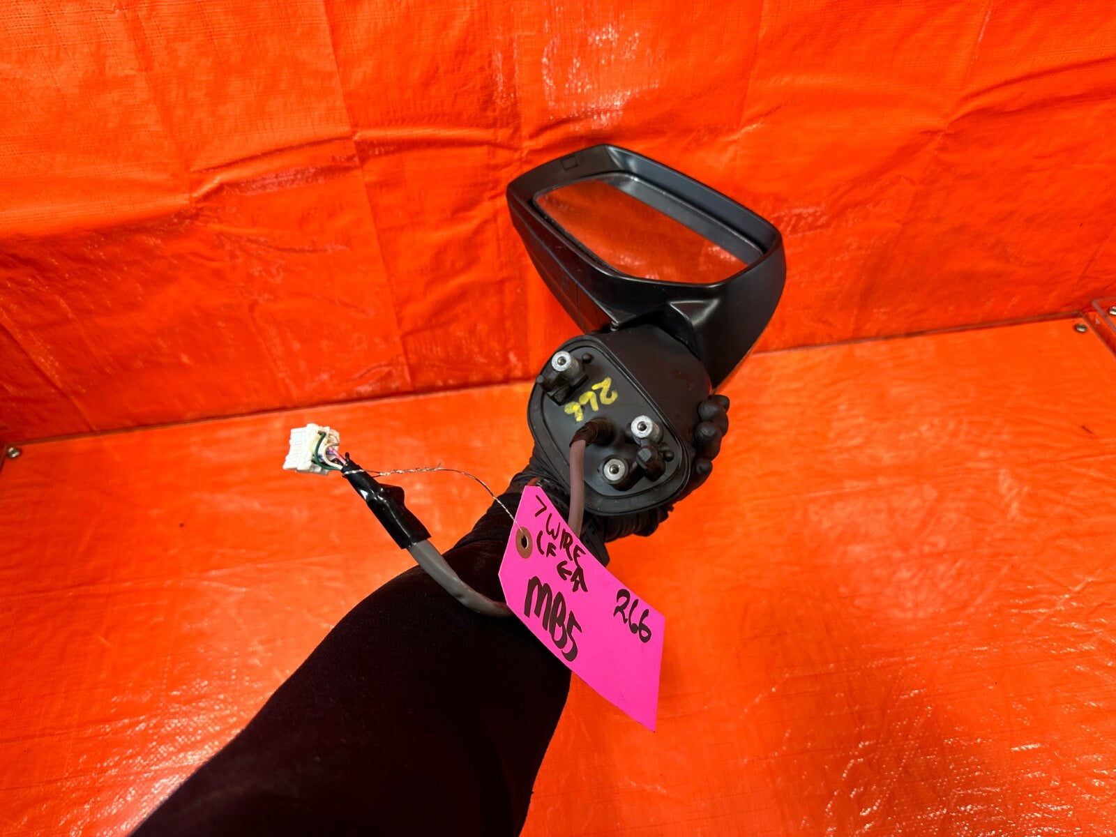 15 21 SUBARU WRX & STI   DRIVER LEFT SIDE VIEW MIRROR   HEATED & TURN SIGNAL OEM14